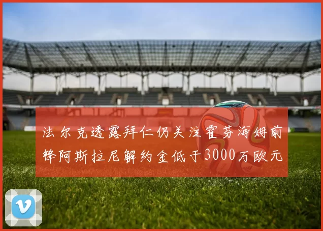 法尔克透露拜仁仍关注霍芬海姆前锋阿斯拉尼解约金低于3000万欧元