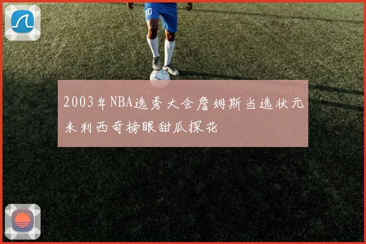 2003年NBA选秀大会詹姆斯当选状元米利西奇榜眼甜瓜探花