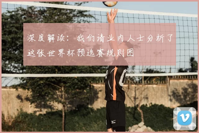 深度解读：我们请业内人士分析了这张世界杯预选赛规则图