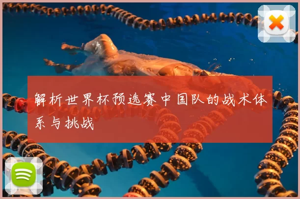 解析世界杯预选赛中国队的战术体系与挑战