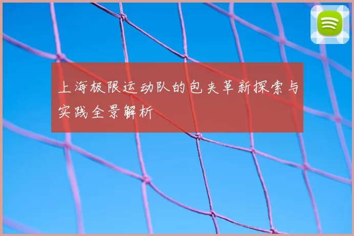 上海极限运动队的包夹革新探索与实践全景解析