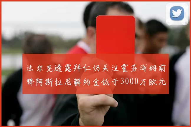 法尔克透露拜仁仍关注霍芬海姆前锋阿斯拉尼解约金低于3000万欧元