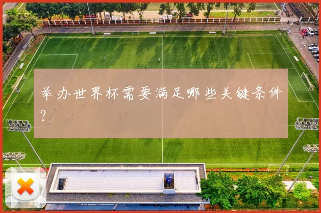 举办世界杯需要满足哪些关键条件？